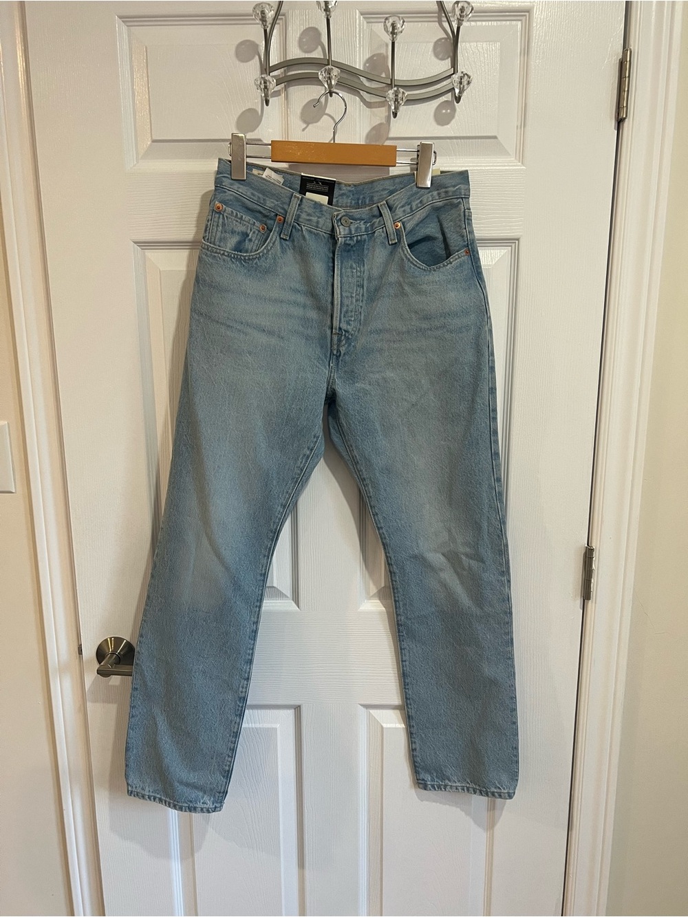 Levi’s Premium 501 Original Jeans NWT High Rise Straight Leg Light Wash